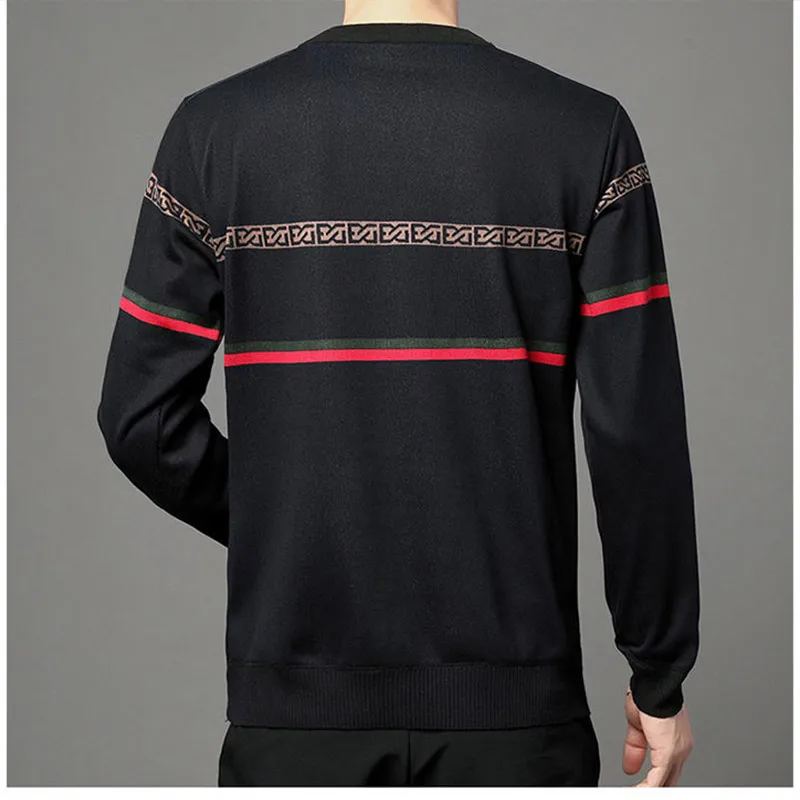 Winter KPOP Fashion Style Harajuku Slim Fit Tops Loose Casual All Match Plush Thickening Knitwear Insert Long Sleeve Sweaters