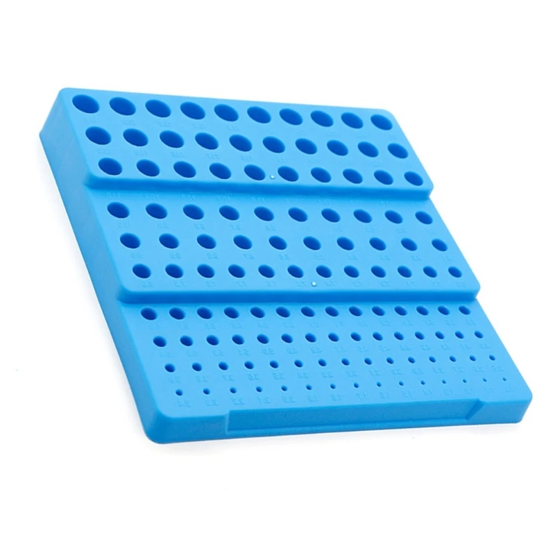 Storage Box 121 Holes Milling Cutter Bearing Drill Bit Dispenser Case Splicing tool storage box parts storage box storage organizer box