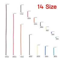 560 Pieces Jumper Wire Kit 14 Lengths Assorted Preformed Breadboard Jumper Wire with Storage Box - Image 3