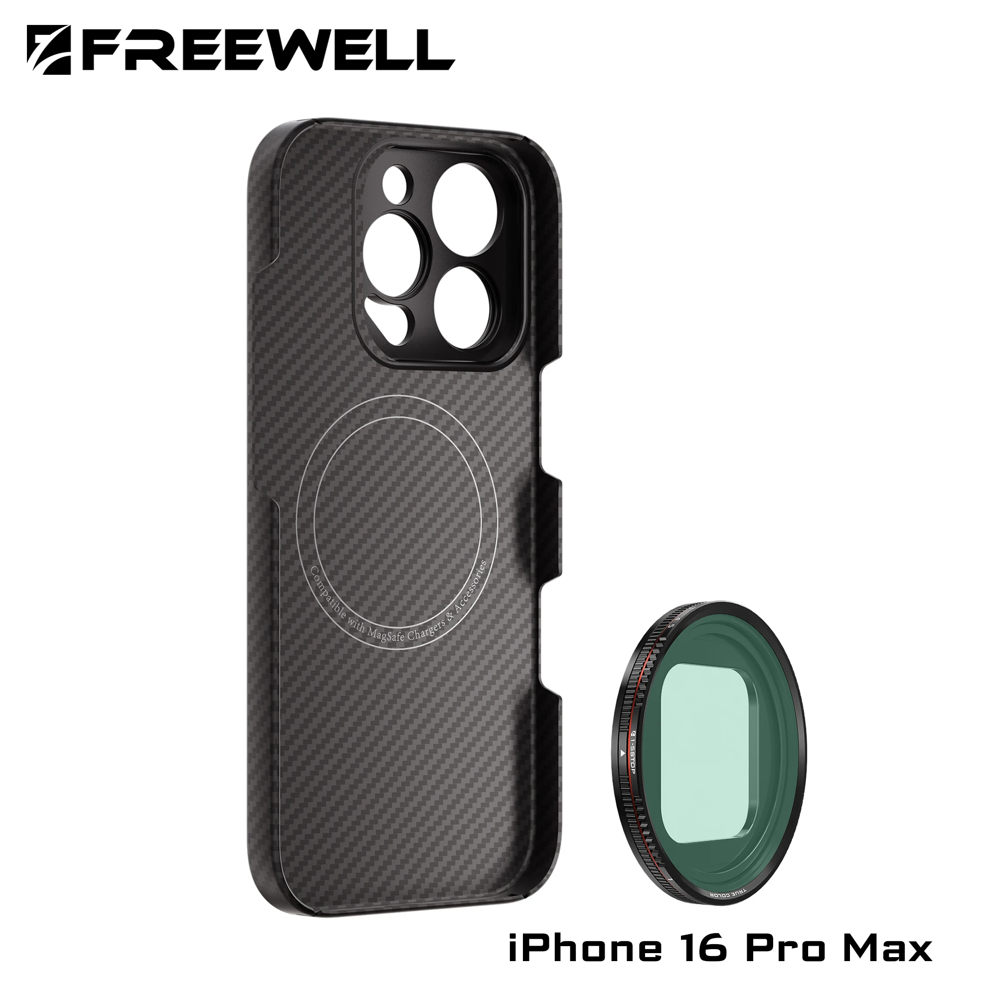 Freewell Sherpa Basic Kit VND Filter and 17MM Mount Phone Case for