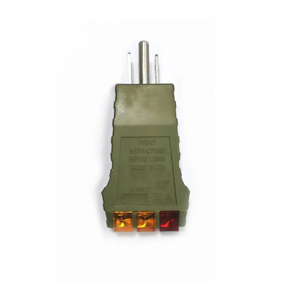 Earthing socket tester for US outlet UK Outlet EU Outlet