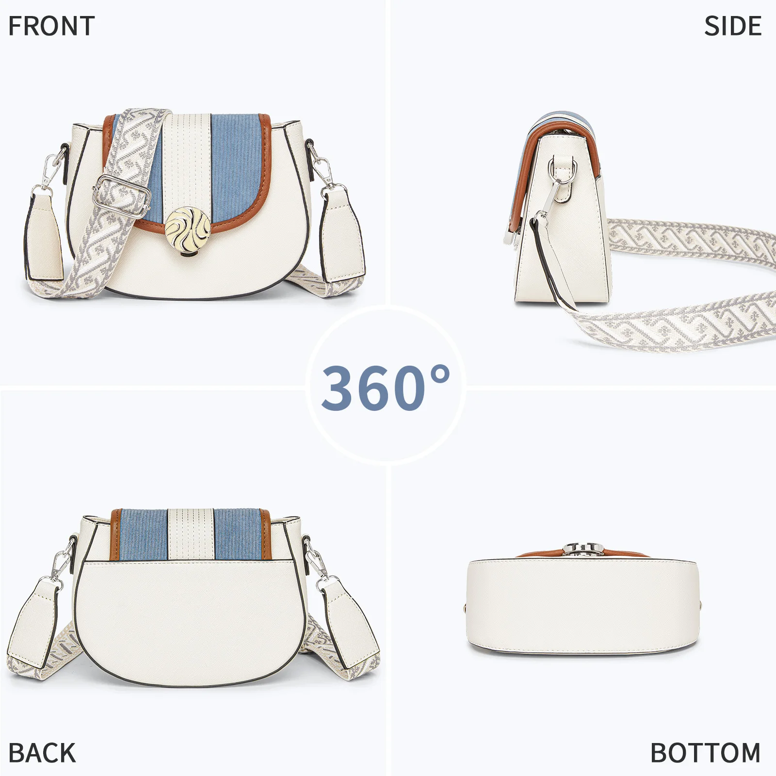 Miss Lulu Ethno-shoulder bag in use