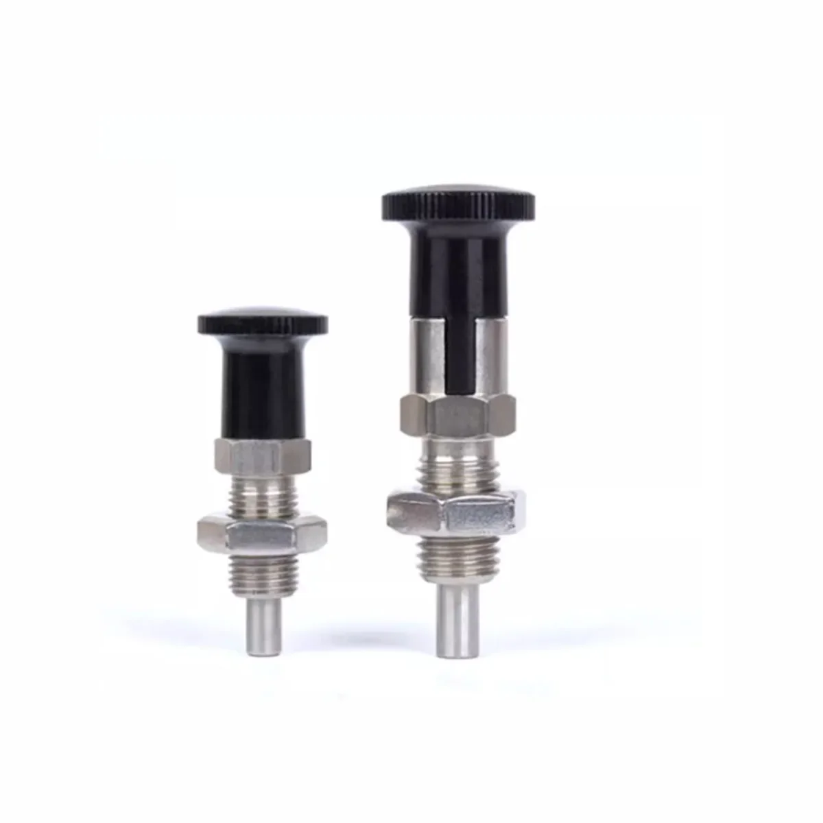 Stainless Steel Self-Locking Knob Plunger Fine Tooth All Metal Indexing Pin M5M6M8M10M12M16