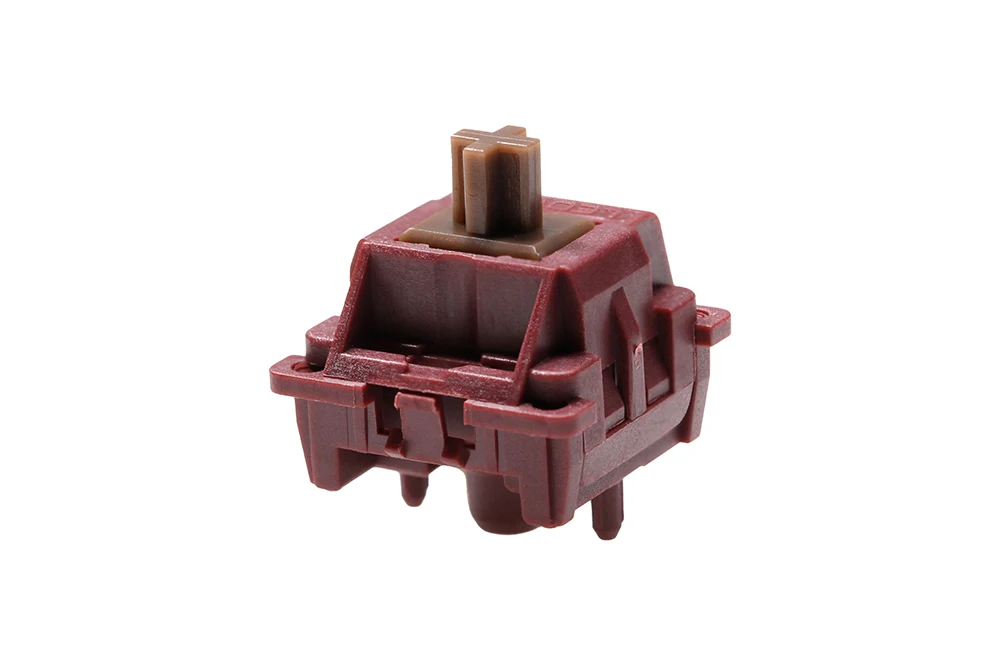 Tátil Linear MX interruptor para teclado mecânico Nylon POM 43g 45g Lubed