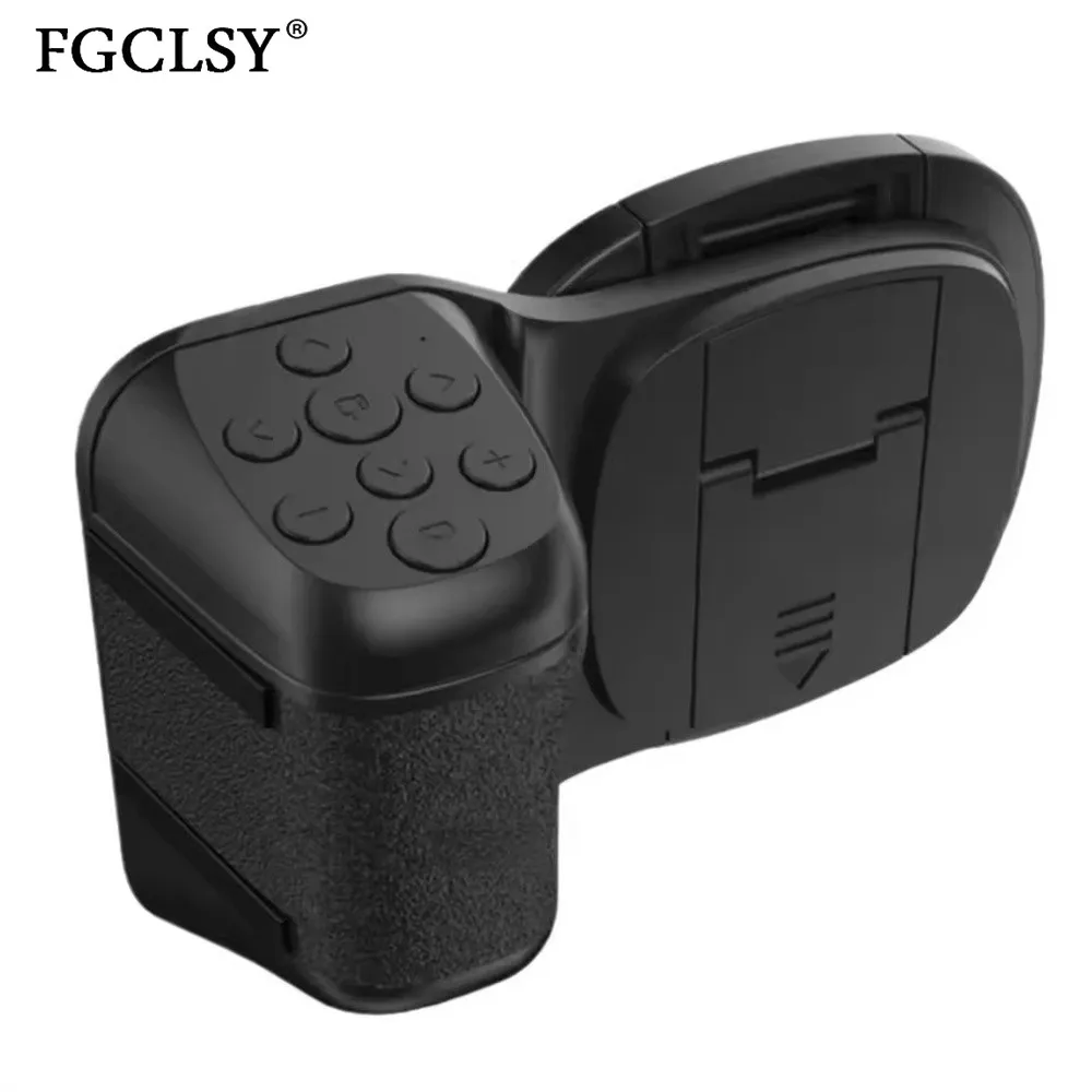 FGCLSY New Mini Portable Handle Stabilizer Handheld Multi-function Vlog Selfie Smartphone Holder Shutter With Light For_voghion.com