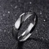 Fashion Jewelry Unisex Solid Polished Stainless Steel Girl Women men Lover Couples Rings US size 5 6 7 8 9 10 11 12 13 14 15 4