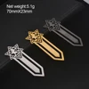 David Star Bookmark - Stainless Steel, 3 Colors available 2
