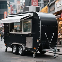 Voiture de restauration rapide, chariot de restauration rapide moderne, répondant aux préférences de consommation des jeunes 6