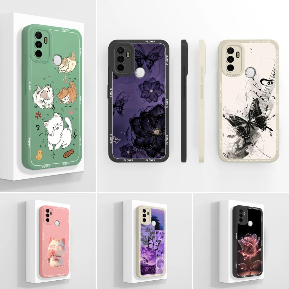 Custodia Portafoglio In Pelle PU Con Flip Cover Per Oppo A11S / Oppo A53s 4G - Con Slot Per Carte E Supporto Orizzontale, Colore Blu - 3