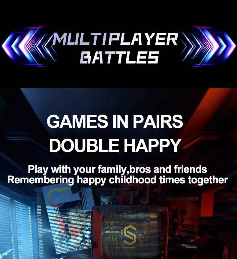 charge Controller X9 Pro Retro 4K 3D Game Stick TV HD Video Game Console 905X3 Chip 256G 60000 Games For PS1/PSP/SFC/N64