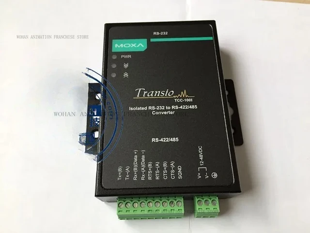 MOXA TCC-100I TCC-100I MOXA TCC-100I Industrial isolated RS232 and RS422&frasl;485 converter