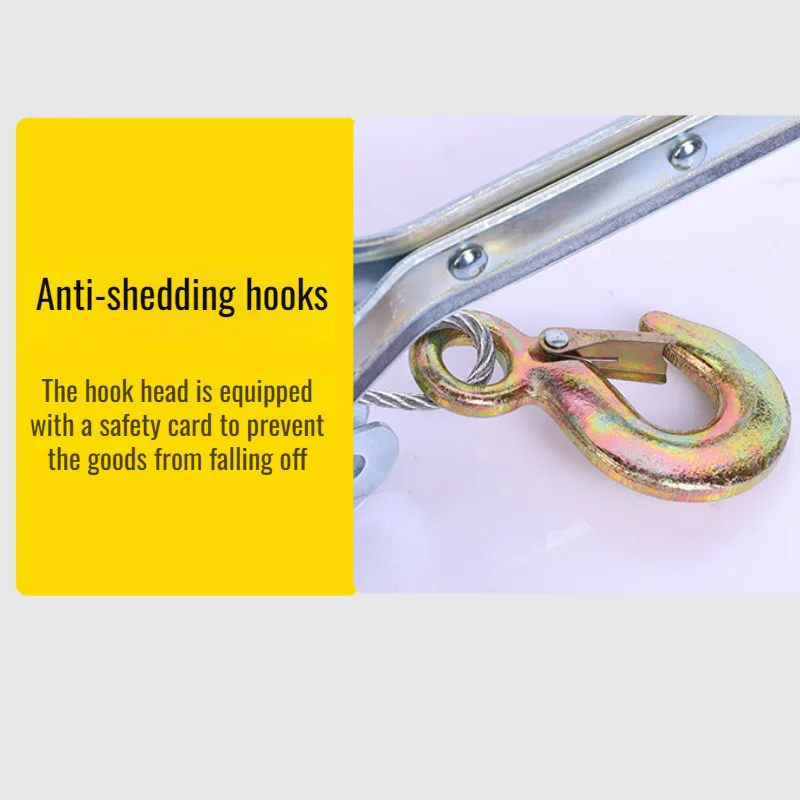 Multipurpose Wire Rope Tensioner Manual Rescue Tensioner Earthquake Ground Disaster Traction Tool
