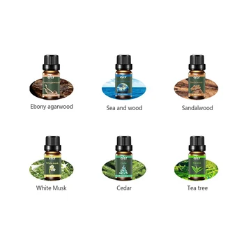 6-Piece Essential Oil Set with 6 Fragrance Options -Oils for Aromatherapy, Used For Diffuser Aroma Relax 4