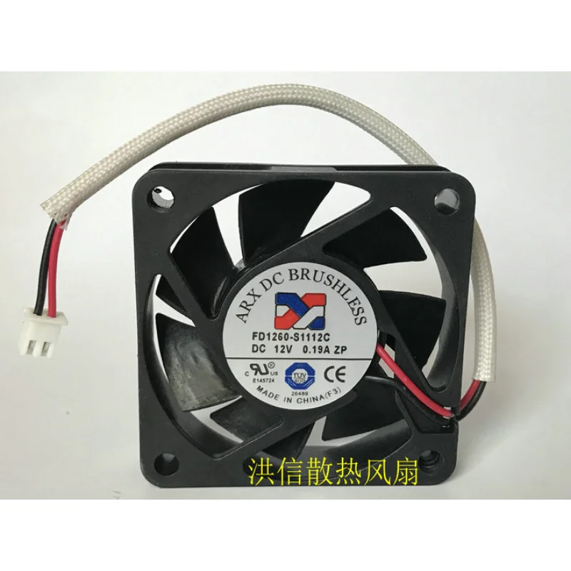 

New CPU Cooler Fan ARX FD1260-S1112C DC12V 0.19A 6015 60*60*15MM Cooling Fan