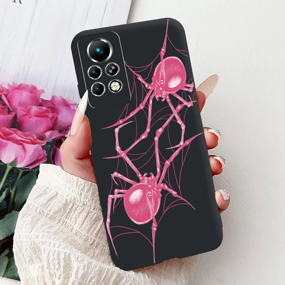 Sleek Black Silicone Soft Back Phone Case - New Design