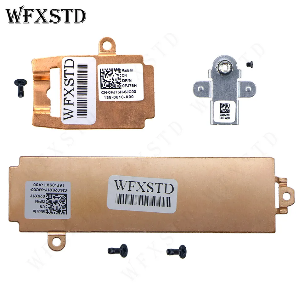 Suporte de Refrigeração Quadro para Dell Dissipador de Placa M.2 Dell G15 5510 5511 5515 Ssd X8my9 Fj75h 26x1y 0x8my9 0fj75h 026x1y Novo
