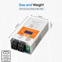 100A avec WiFi 12V 24V 48V MPPT contrôleur de Charge solaire V124 pour batterie au plomb ou batterie au Lithium 6