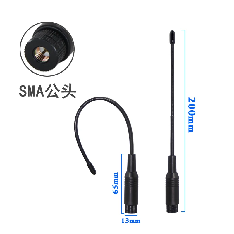 RP SMA Male 소프트 휩 안테나 915MHZ 902-928mhz 868MHZ 863-870MHZ UAV 모듈 전방향 고이득 유연형 Nb-iot 안테나