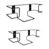 2pcs Metal Glove Rack Wrought Iron Glove Box Bracket Multipurpose Kitchen Wall Hanging Glove Tissue Box Rack Wall Mount Wire Rac 1