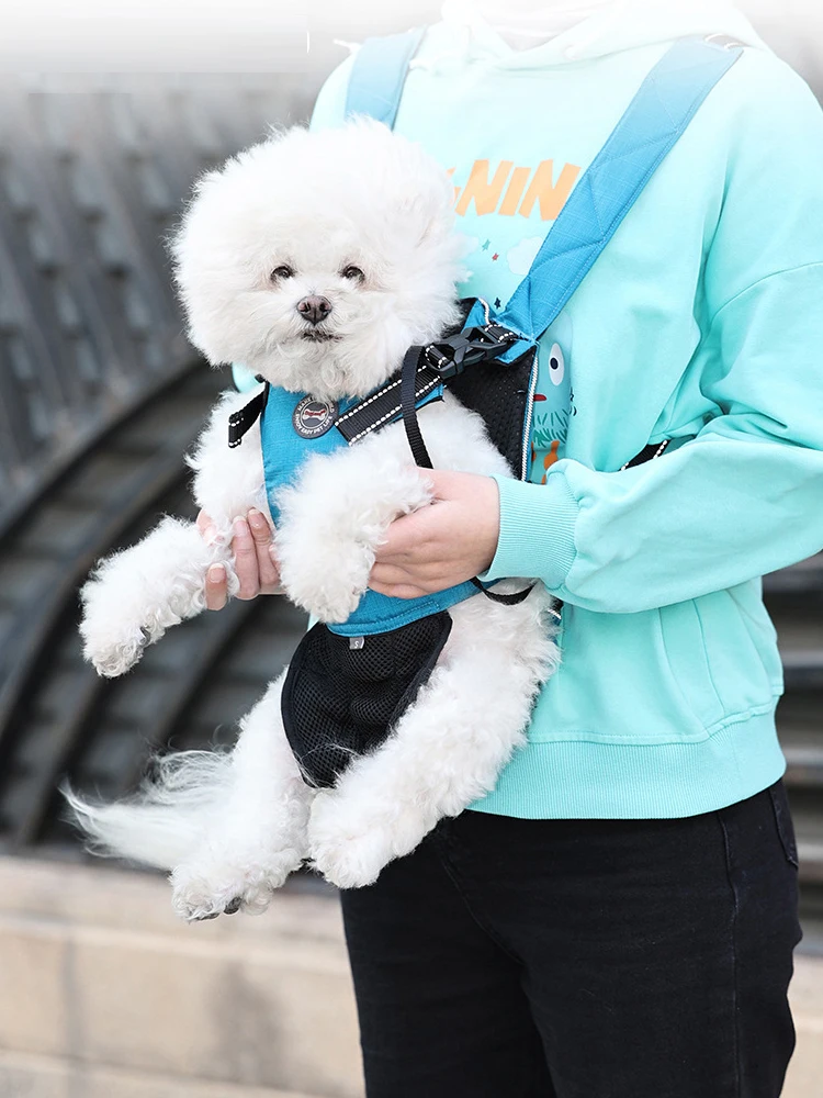 Portable small and medium sized pets traveling outdoor harness chest