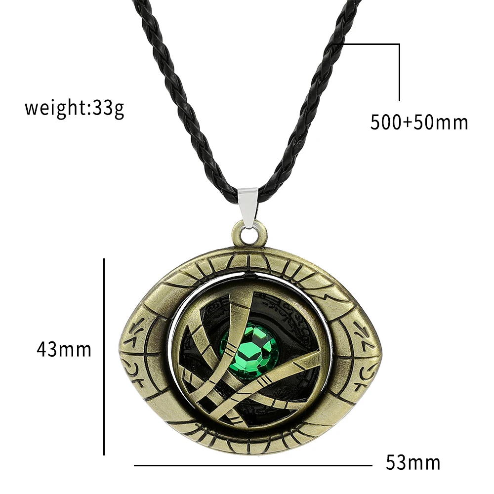 Colar Olho De Agamotto Doutor Estrannho Dr Strange Marvel