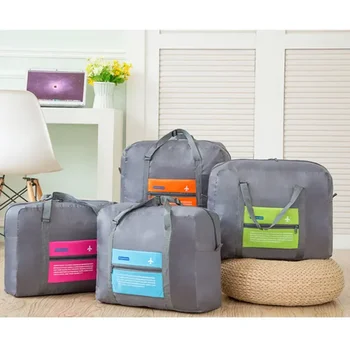 Foldable Motorcycle WaterProof Bag Large Capacity Travel Bags Hand Luggage Packing Organizer Set 1