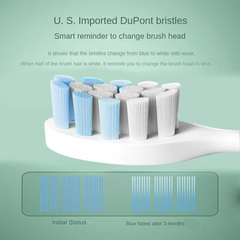 IPX7 2H Wireless Charging Toothbrush with Travel Case Dupont Soft Bristles Sonic Electric Holder Teeth Whitening 12 Modes Brush