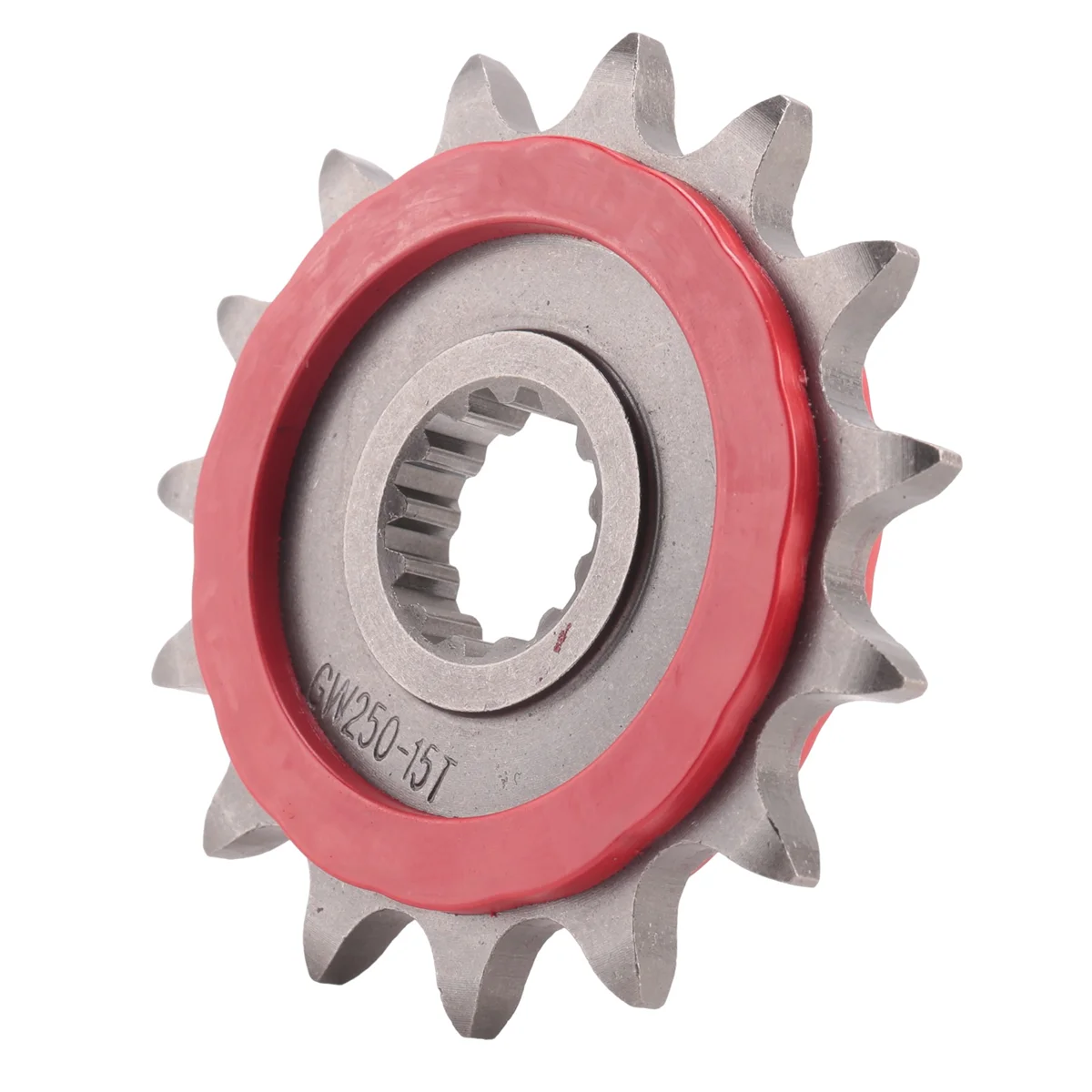 15T Motorcycle Front Sprocket Chain Wheel Front Fly Wheel Pinion 15 for Suzuki GW250 GSX250R DL250 Zontes 310