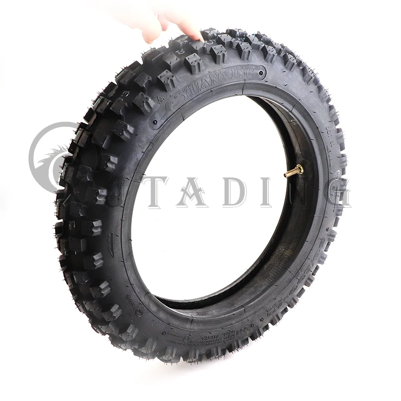 Motorcycle 80/100-12 off-road Tyre With 3.00-12 Inner Tube For China Kayo BSE Motocross Dirt Pit Bike 12 inch Wheel Tire Parts