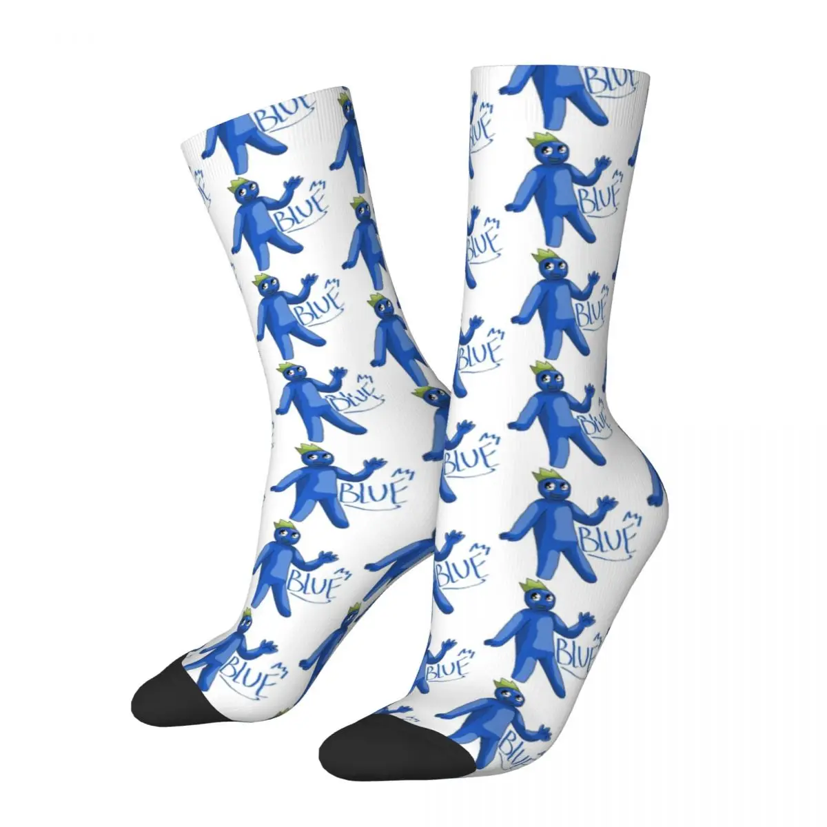 

Rainbow Friends Game Kawaii Blue Monster Socks Men Women Happy Socks High Quality Spring Summer Autumn Winter Socks Gift