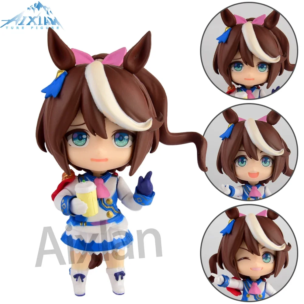 10Cm Max Factory Umamusume Pretty Derby Scarlet Tokai Tei Anime Action Figure Gioco In Pvc Statua Collezione Modello Bambola Regalo Giocattolo
