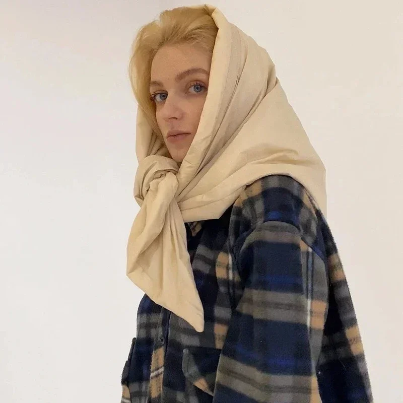 Foulard vento invernale da sci, protezione collo da donna, autunno