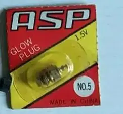 Asp Nitro Engine Glow Plug No.5 5 # Per Rc Airplane Fix Wing Model Os Ys Saito S32 32 36 S36 Classe Due Tempi