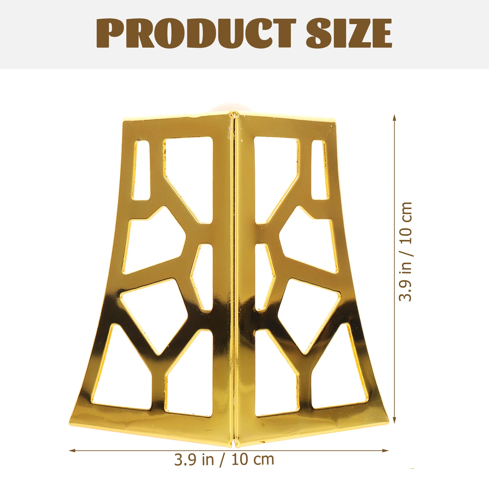 

4pcs Furniture Foot Cabinet Foot Sofa Support Hollow Out Coffee Table Support