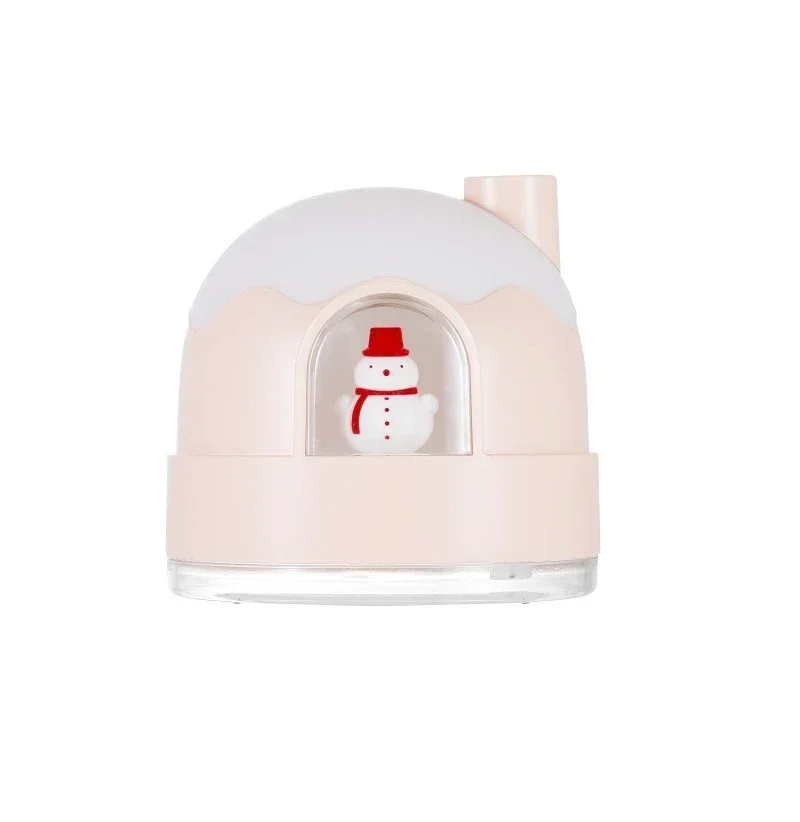 Christmas SnowRoom Night Light Humidifier Spray Hydration Air Moisturizing Beauty USB Desktop Bedroom Silent Humidifier Gift