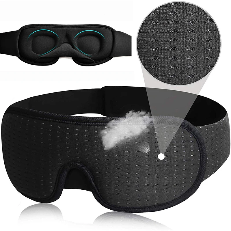 3d Sleeping Mask 100blocking Light Sleeping Aid Eye Mask For Travel
