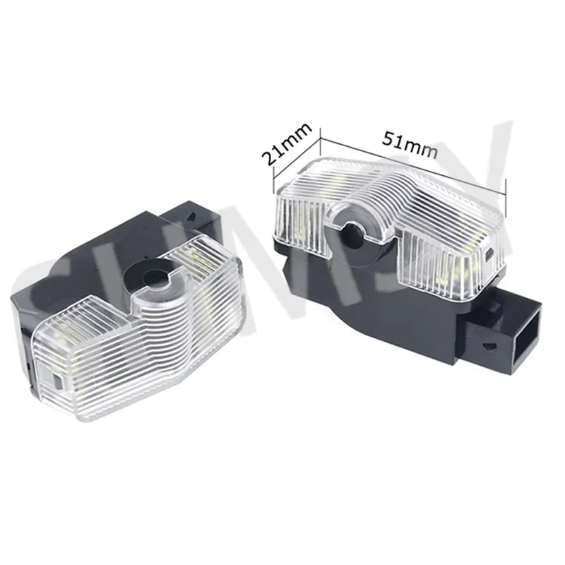 Led Car Door Welcome Lights HD Projector Lamp For Skoda Octavia A7 2015-Kodiaq-karoq Yeti 2012- Accessories