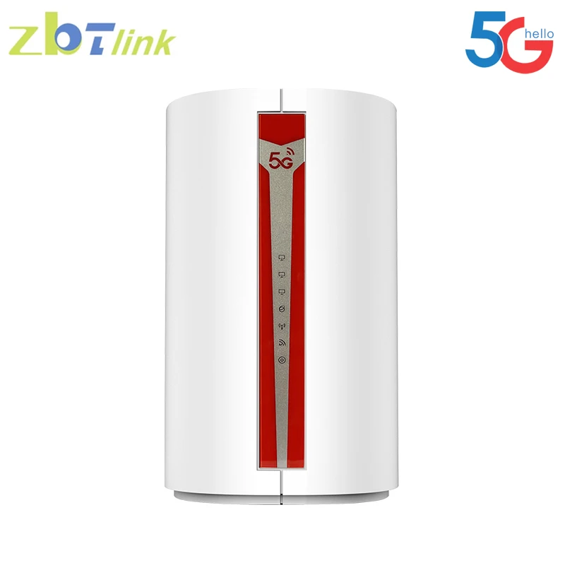 

Zbtlink Sim Card 5G Router Wifi6 1800Mbps 5G RM520N-GL Global Modem Gigabit LAN Dual Band 5GHz 2.4G WIFI Unlocked Router