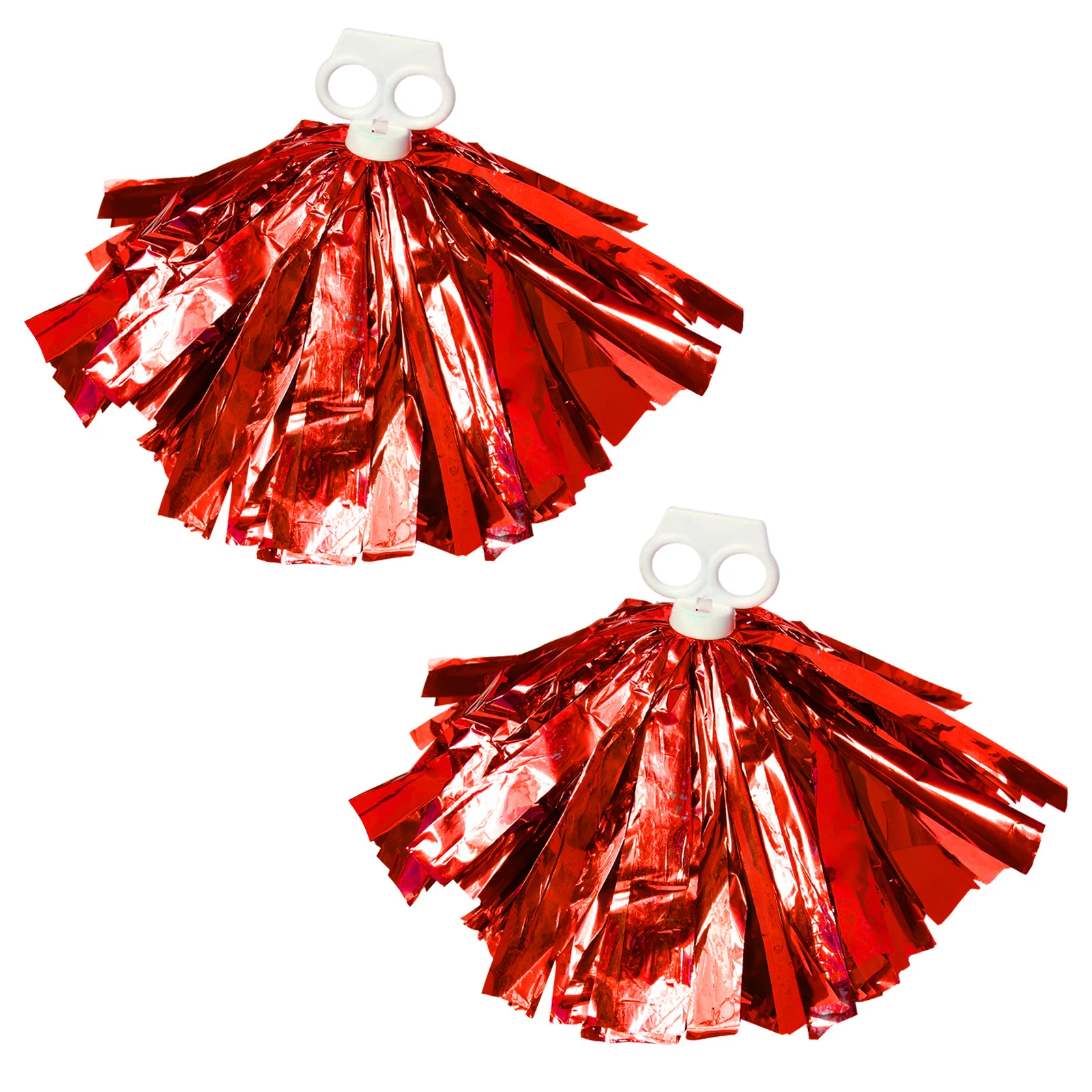 1 Pair Flower Ball Cheerleader Pom Hands Ring Holding Props Cheerleading Pompon Tassel Hand Flowers Games Cheering Props