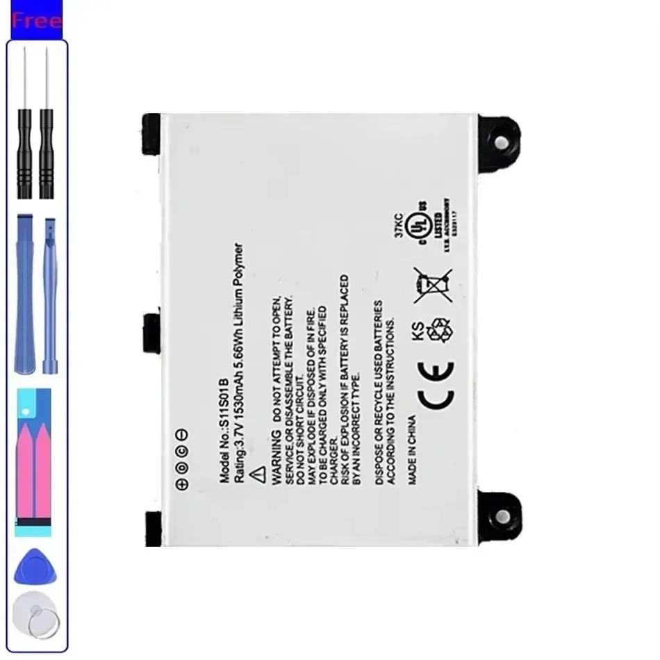 1530Mah Battery S11S01B For 2 & Kindle DX DXG D00511 D00701 D00801