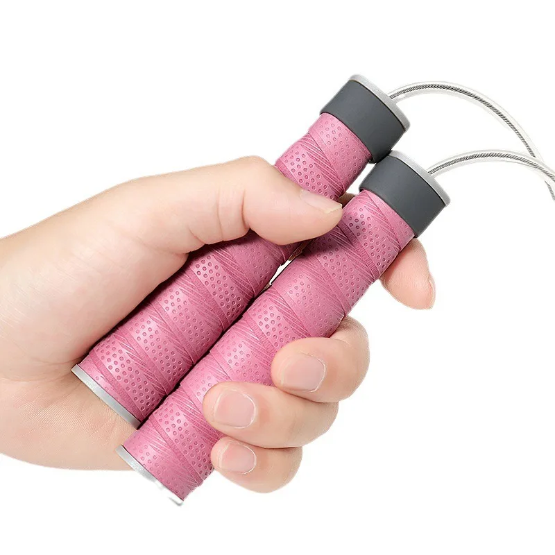 PVC Jump Rope Adjustable Skipping Rope pp Bearing Core Jump Ropes aerobic training leg exercises lose weight gym training equip