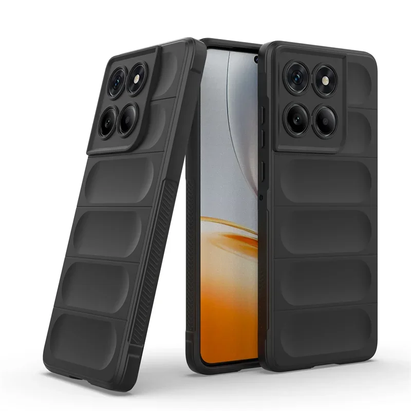 Soft Silicone Shockproof Bumper Phone Case with Back Protection