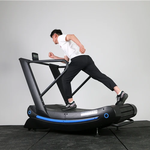 

Factory Directly Low Noise Self-Generating curved Treadmill