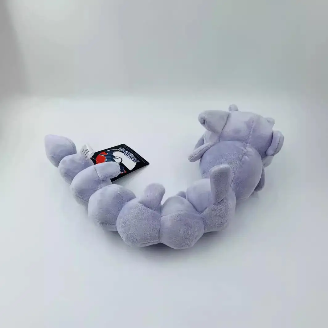30cm Pokemon Peluche Onix Steelix Kawaii Plush Toys Dolls Soft Long Body Can Bend Snake Shape Stuffed Toys For Children Gift