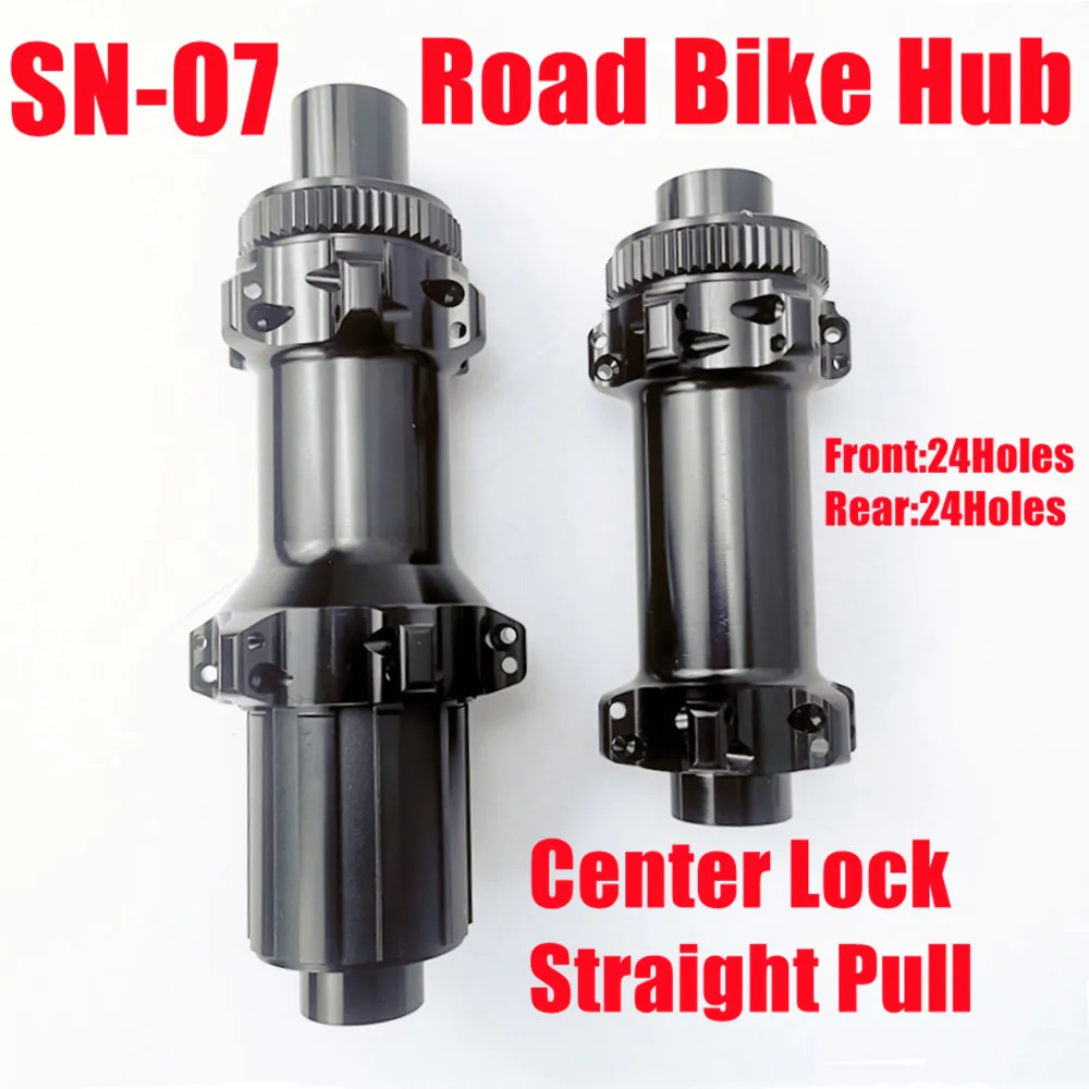 Road Bike Hub Center Lock/6 Bolts Disc Brake Factory Provide Light 6pawls Hub Straight Pull 24Holes Bicycle Hub For Shimano XDR