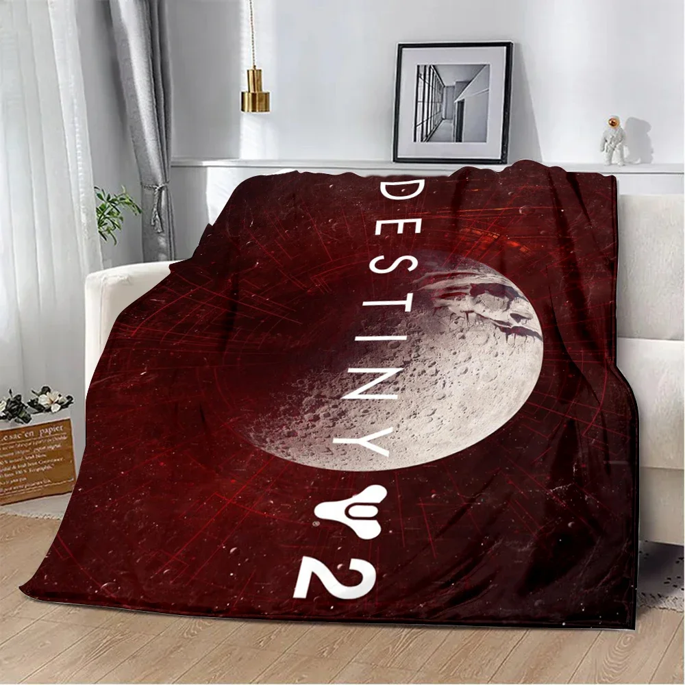 HOT Games Destinys 2 Printed Blanket Picnic Blankets Warm Blanket Soft and Comfortable Blanket Home Travel Birthday Gift 3