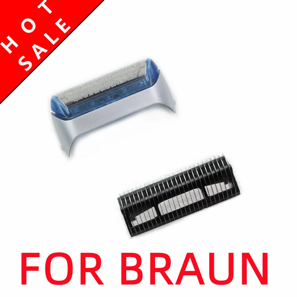 Replace Shaver Foil Frame and blade 20S for BRAUN Electric Razor 2000 Series CruZer 1 2 3 4 for 2615 2675 2775 2776 170 190 shaver replacement foil and blade for braun 20s shaving 2000 series cruzer 1 2 3 4 for 2615 2675 2775 2776 170