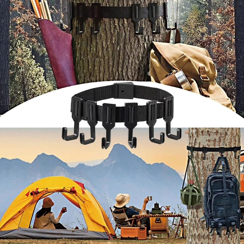 Tree Stand Hanging Hook Set Tree Stand Hanger with Hook, Gear Hanger for Hunting Gear