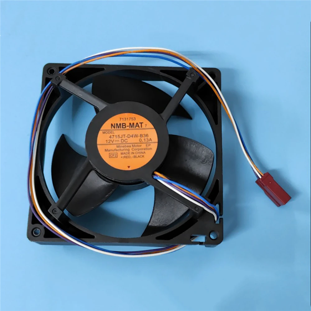 12 centímetros, 4715JT-D4W-B36, 12V, 0.13A, ventilador impermeável, 1pc