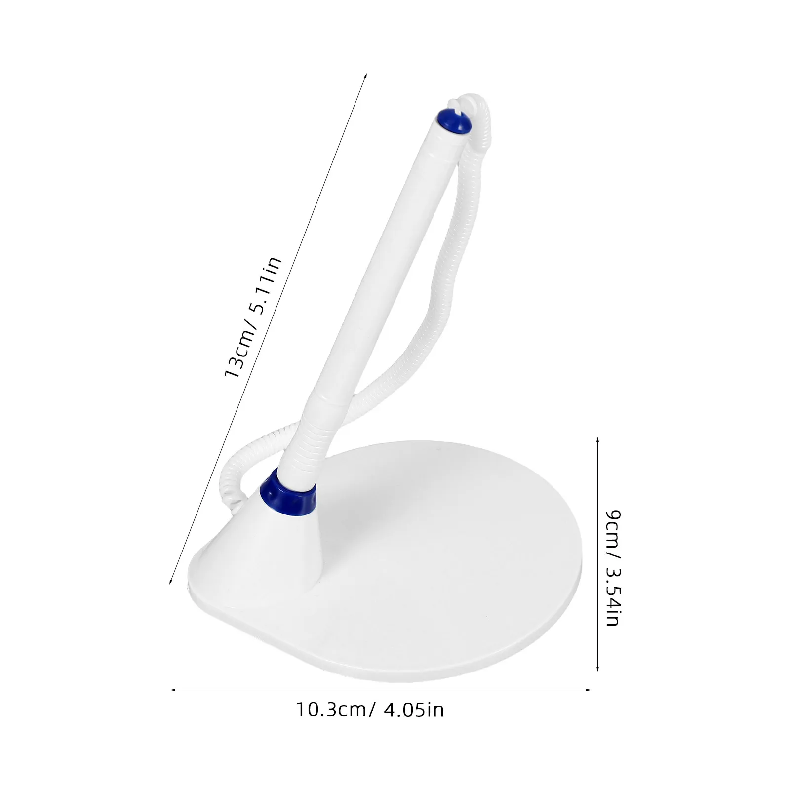튼튼한 플라스틱 베이스와 플라스틱 코드가 부착된 데스크탑 카운터 펜 사무실 은행 책상용 인체공학적 부드러운 필기감 볼펜
